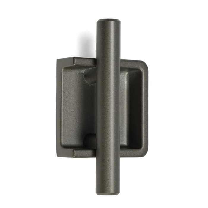 Ручка врезная, Hidden, мо 32 мм, тёмная, железо