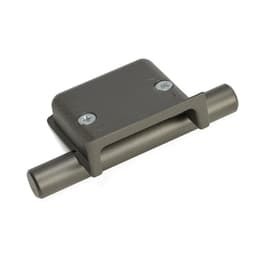 Ручка врезная, Hidden, мо 32 мм, тёмная, железо