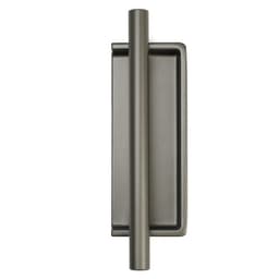 Ручка врезная, Hidden, мо 96 мм, тёмная, железо