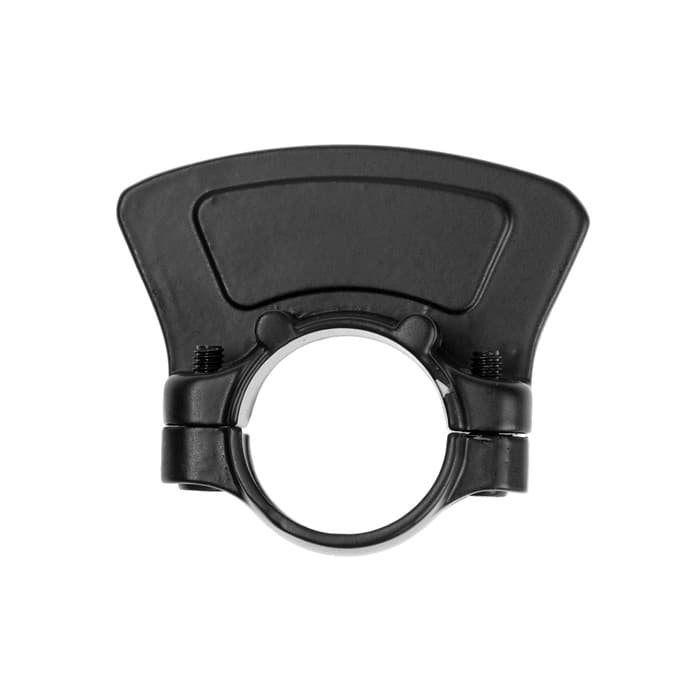 Соединитель односторонний для трубы d=25 мм и панели, регулируемый, черный