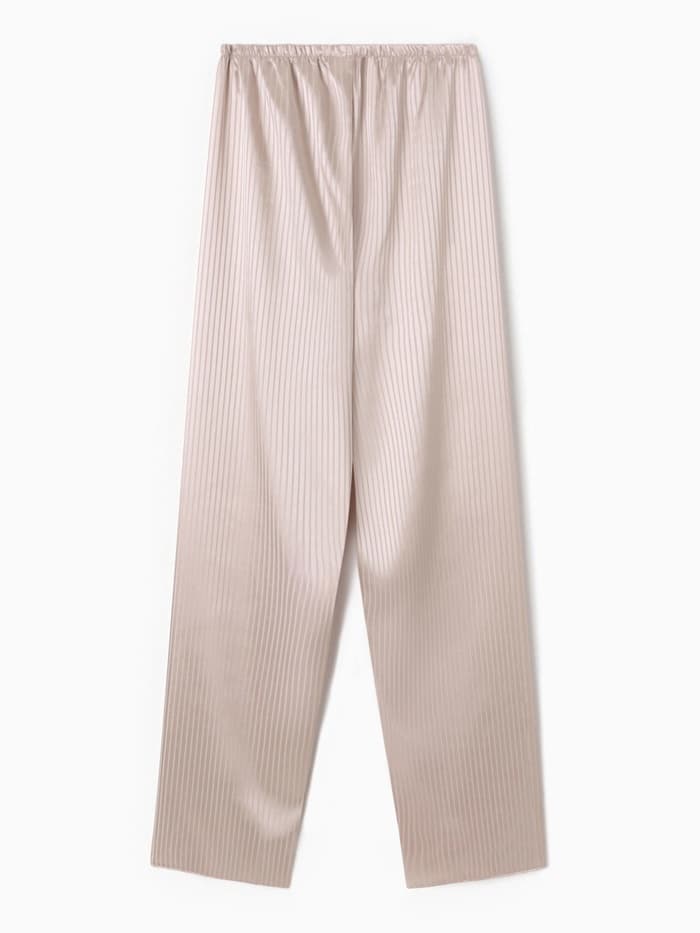 Брюки домашние женские MINAKU: Home collection, бежевые, размер 46