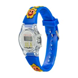 Часы наручные электронные «Подсолнух», детские, ремешок силикон, l-21.5 см