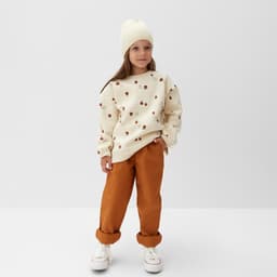 Свитшот детский KAFTAN: Oranges, размер 34 (122-128 см)