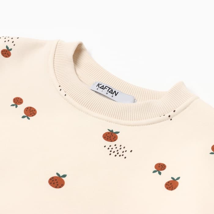 Свитшот детский KAFTAN: Oranges, размер 34 (122-128 см)