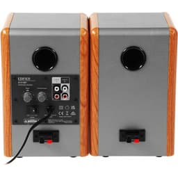 Колонки Edifier R1010BT, формат акустики 2.0, 24 Вт, Bluetooth, МДФ, от сети, коричневые