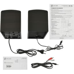 Колонки Oklick OK-164, формат акустики 2.0, 30 Вт, МДФ, от сети, чёрный