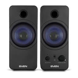 Колонки Sven 431, формат акустики 2.0, 6 Вт, Bluetooth, USB, чёрные