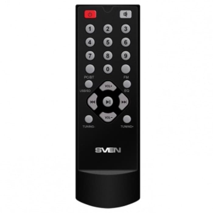 Колонки Sven MS-304, формат акустики 2.1, 40 Вт, BT, чёрный/красный