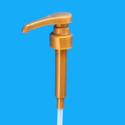 Помпа - дозатор для сиропа, золотая, 8 мл