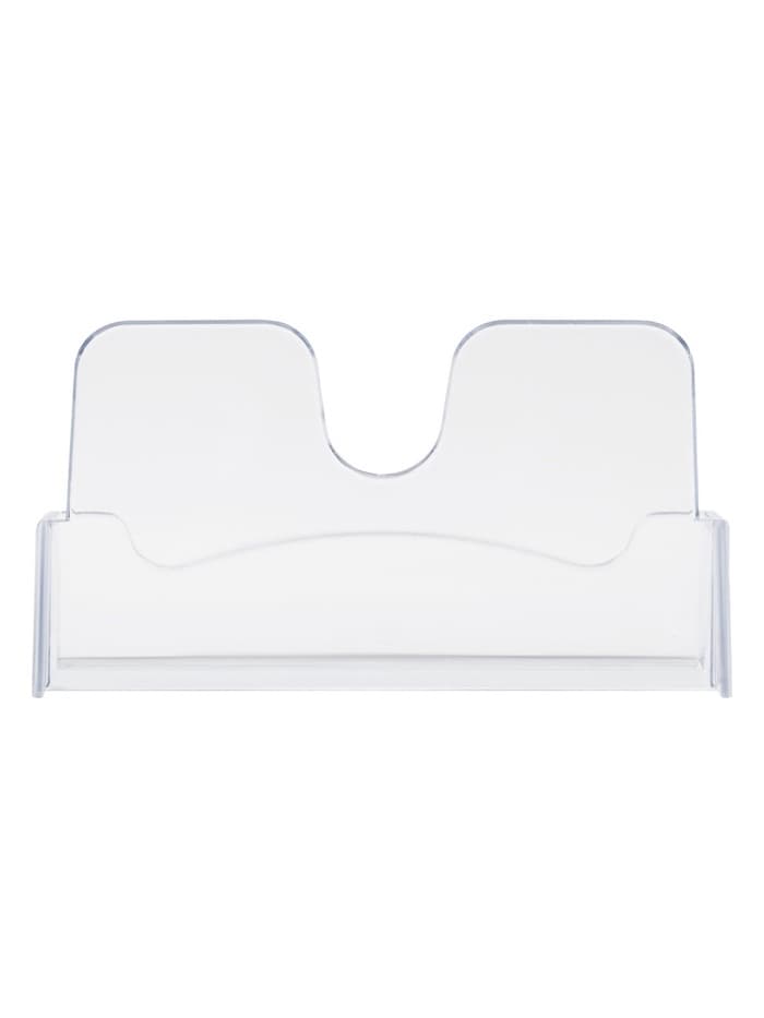 Подставка для визиток Стамм, прозрачная