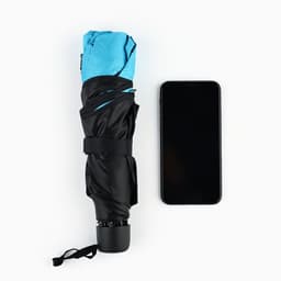 Зонт механический с фигурным краем «Шум дождя»