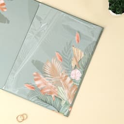 Папка для свидетельства о заключении брака «Стиль бохо», 23.5×31.4 см