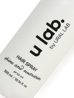 Спрей для волос термозащита «Блеск и Питание», цветочный аромат, 300 мл, ULAB