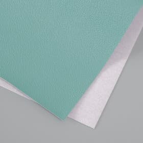 Лист для творчества искусственная кожа «Рисунок Личи», мятный лист 33×20 см, толщина 0.7 мм