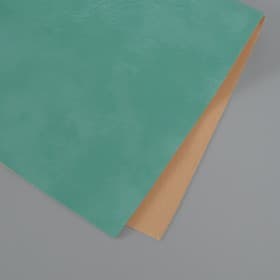 Лист для творчества искусственная кожа «Масло. Матовый», бирюзовый лист 33×20 см, толщина 0.74 мм