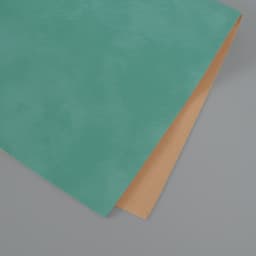 Лист для творчества искусственная кожа «Масло. Матовый», бирюзовый лист 33×20 см, толщина 0.74 мм
