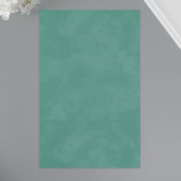 Лист для творчества искусственная кожа «Масло. Матовый», бирюзовый лист 33×20 см, толщина 0.74 мм