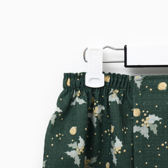 Полотенце - килт для бани «Новогодние шары», мужское, 75×144 см, вафля, хлопок