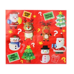 Игрушка - сюрприз Funny box «Новогодний сюрприз», детский брелок, наклейки