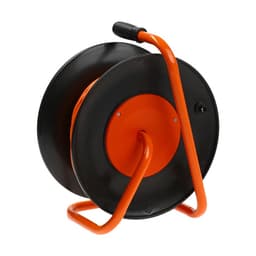 Удлинитель на катушке Luazon Lighting ЕСО, 4 розетки, 20 м, 16 А, ПВС 3×1.5 мм2, с з/к, IP 20, термовыключатель