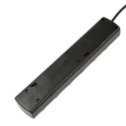 Сетевой фильтр Luazon Lighting, 5 розеток, 5 м, 2200 Вт, 3х0.75 мм2, 10 A, 220 В, c предохранителем, черный