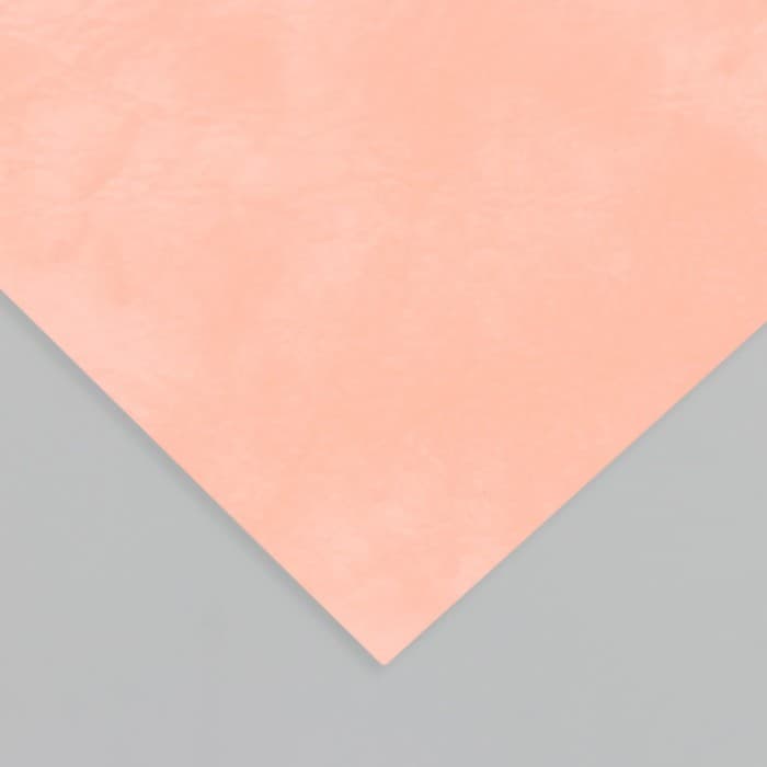 Лист для творчества искусственная кожа «Масло. Матовый», персиковый лист 33×20 см, толщина 0.74 мм