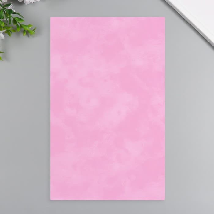 Лист для творчества искусственная кожа «Масло. Матовый», фуксия лист 33×20 см, толщина 0.74 мм