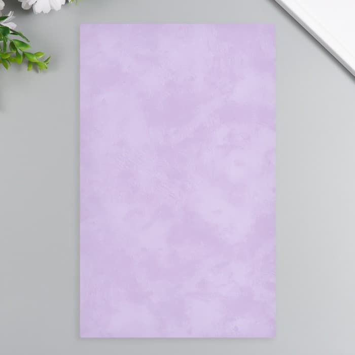 Лист для творчества искусственная кожа «Масло. Матовый», фиолетовый лист 33×20 см, толщина 0.74 мм