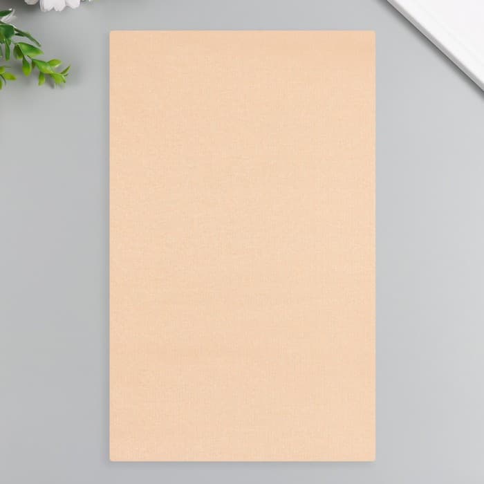 Лист для творчества искусственная кожа «Масло. Матовый», горчица лист 33×20 см, толщина 0.74 мм