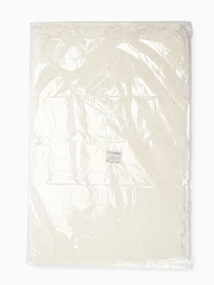 Коврик Доляна «Пушистик», 49×79 см, белый