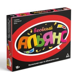 Настольная игра для взрослых на объяснение слов «Весёлый альянс», 135 карт, игровое поле, песочные часы, 6 фишек, 18+