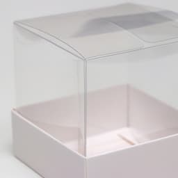 Коробка для пирожных, белый, 8×8×8 см Кондитерская упаковка