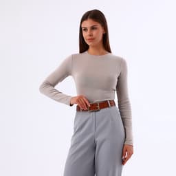 Ремень женский, 110×4 см, пряжка металл, золотистая, рыжий