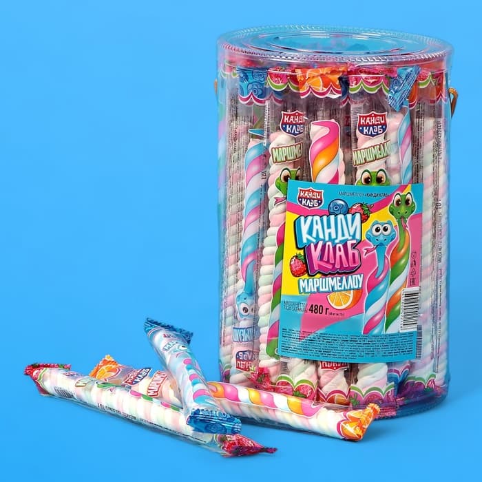 Маршмеллоу «Канди Клаб», ассорти, 10 г