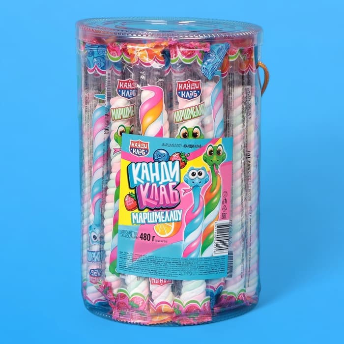 Маршмеллоу «Канди Клаб», ассорти, 10 г