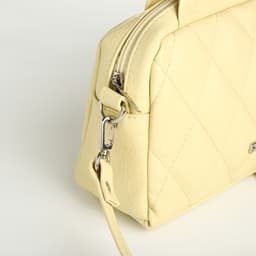 Сумка женская на молнии «Саломея», жёлтая