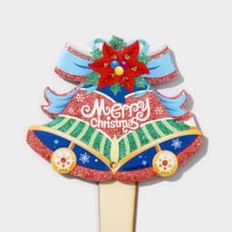 Новогодний топпер декоративный «Колокольчики», 10×24.7 см