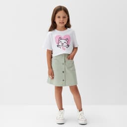 Юбка детская KAFTAN, размер 36 (134-140 см), мятная