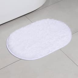 Коврик Доляна «Пушистик», 38×59 см, белый