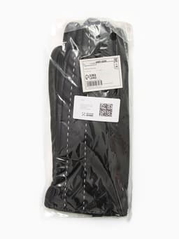 Перчатки женские, без утеплителя, безразмерные, чёрные