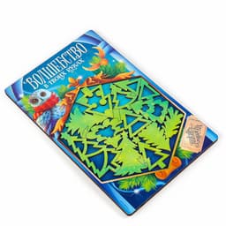 Головоломка деревянная для детей Лесная мастерская «Новый год! Ёлочки», 13 деталей