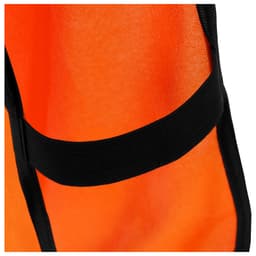 Манишка футбольная детская ONLYTOP, р. 36-40, на резинке, оранжевая