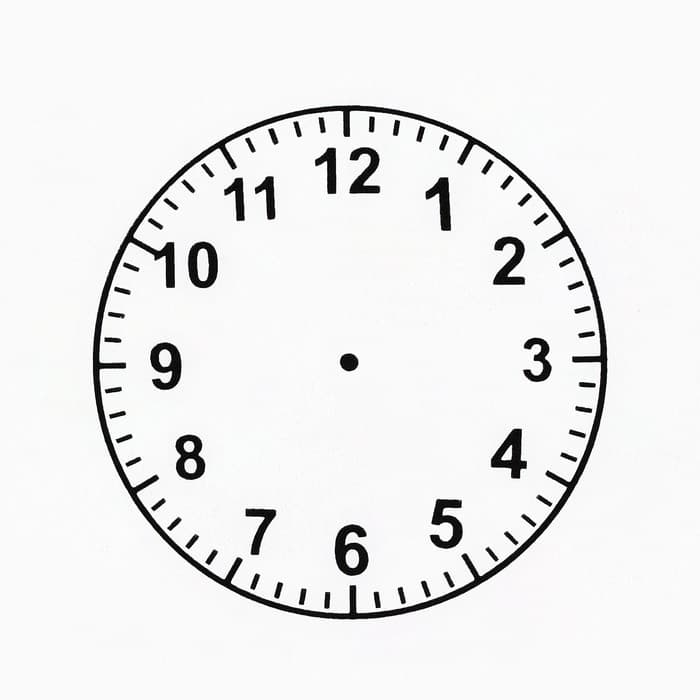 Обучающая детская печать «Часики», 3.9 х 7.8 см, МИКС