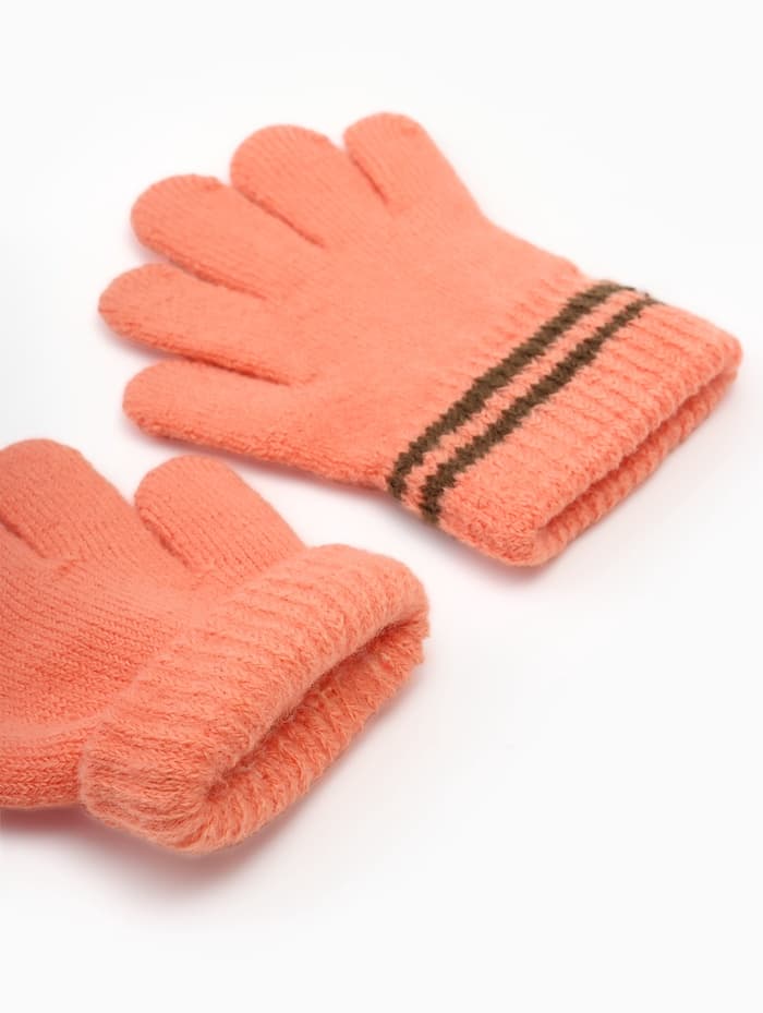 Перчатки детские MINAKU, 13 см, оранжевые