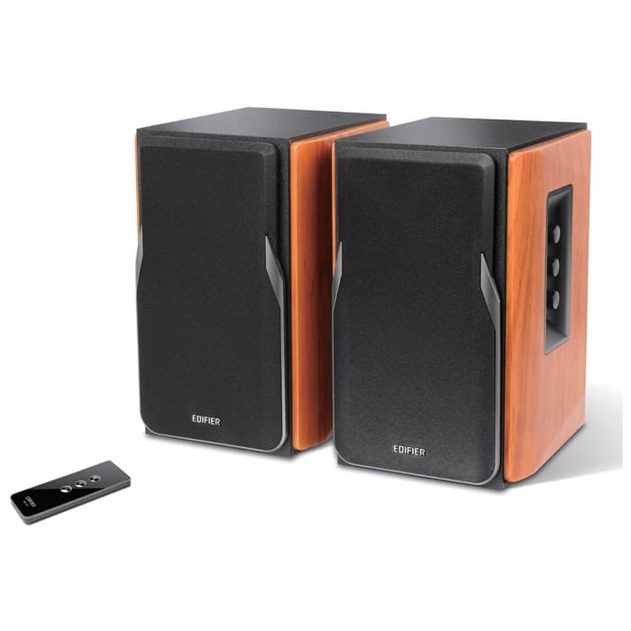 Колонки Edifier R1380T, формат акустики 2.0, стереосистема, 42 Вт, МДФ, от сети, коричневые