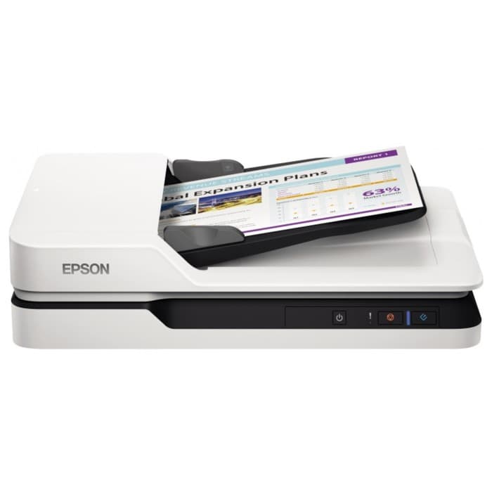 Сканер планшетный Epson WorkForce DS-1630 (B11B239402/401/507), A4, белый