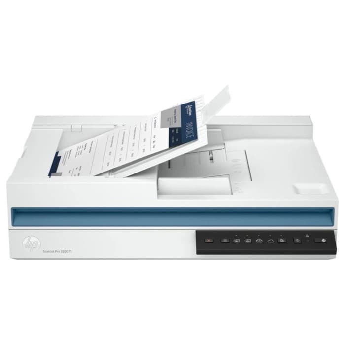 Сканер планшетный HP ScanJet Pro 2600 f1 (20G05A#B19), A4, белый