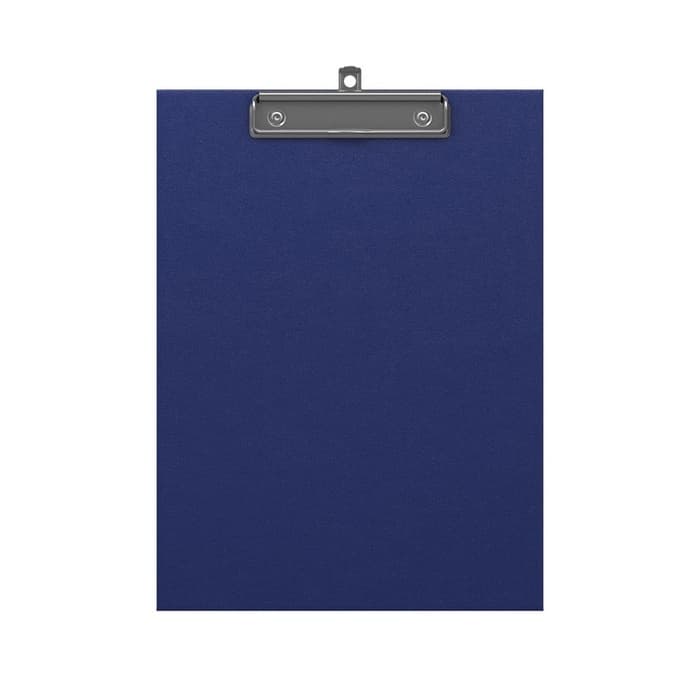 Планшет с зажимом А4, 2 мм, ErichKrause Standard, картон/бумвинил, синий (клипборд)