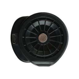 Вентилятор в салон автомобиля, на подголовник, 12 В, USB 2 м, пластик