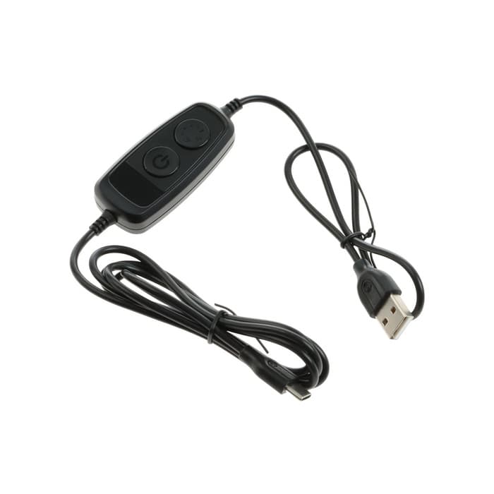 Вентилятор в салон автомобиля, на подголовник, 12 В, USB 2 м, пластик